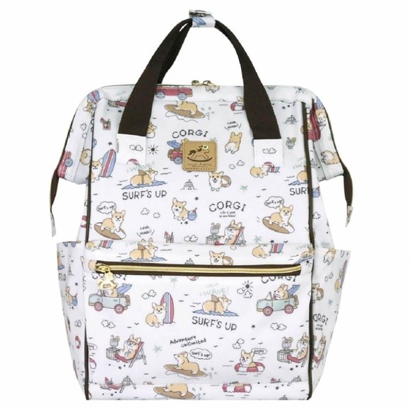 Waterproof Corgi Large Opening Backpack main image 6